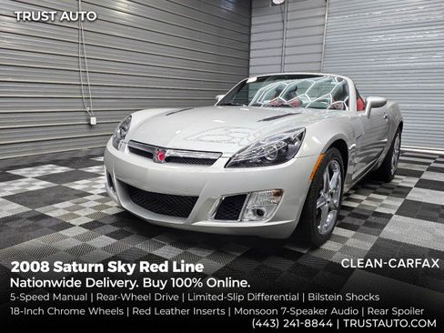 Used 2008 Saturn Sky Red Line RWD image 1