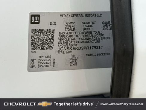 Used 2023 Chevrolet Suburban RST AWD/4WD image 40