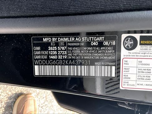 Certified 2019 Mercedes-Benz S 450 Sedan image 37