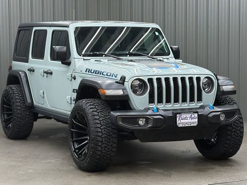 Used 2023 Jeep Wrangler Unlimited Rubicon 4xe w/ Cold Weather Group image 7