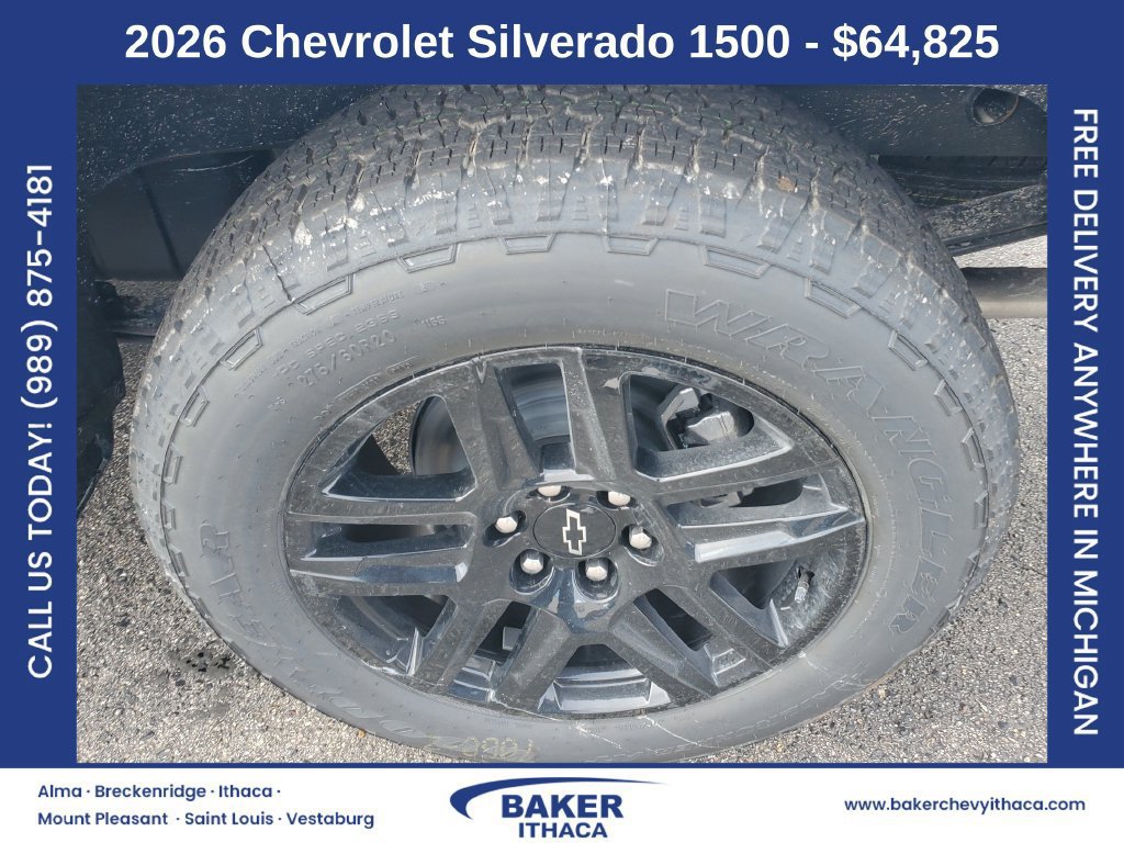 New 2026 Chevrolet Silverado 1500 RST w/ Rally Edition AWD/4WD image 10