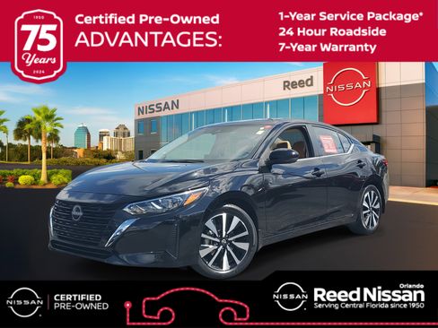 Certified 2024 Nissan Sentra SV w/ SV Premium Package image 1