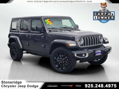 Used 2025 Jeep Wrangler Unlimited Sahara w/ Safety Group