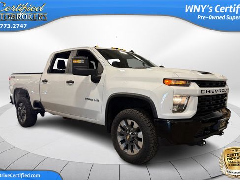 Used 2021 Chevrolet Silverado 2500 Custom w/ Custom Value Package AWD/4WD image 3