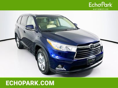 Used 2015 Toyota Highlander Limited Platinum
