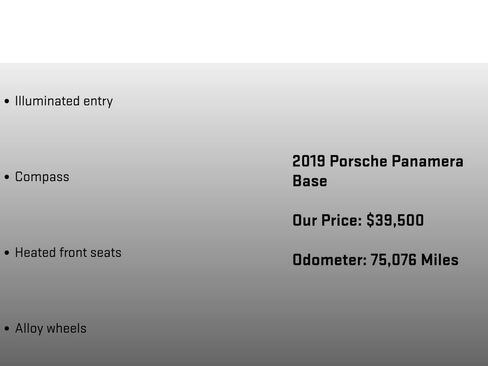 Used 2019 Porsche Panamera RWD image 24
