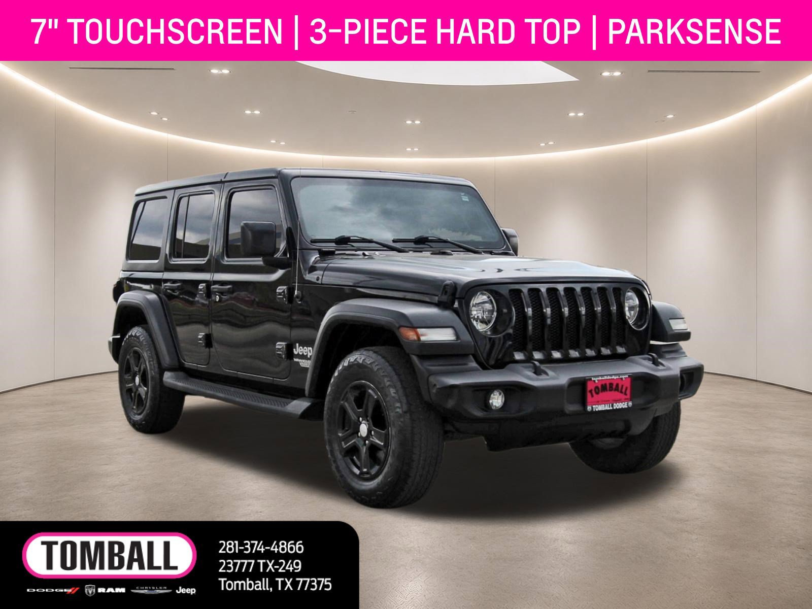 Used 2019 Jeep Wrangler Unlimited Sport S AWD/4WD image 1