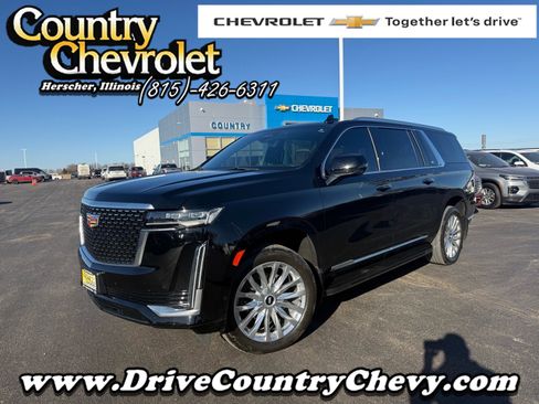 Used 2024 Cadillac Escalade ESV Premium Luxury image 1