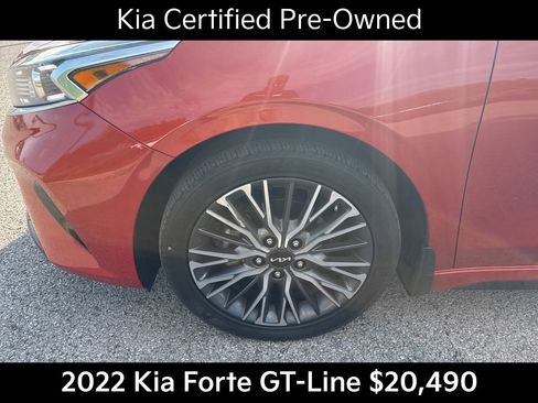 Certified 2022 Kia Forte GT-Line w/ GT-Line Technology Package FWD image 10