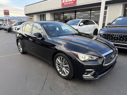 Used 2022 INFINITI Q50 Luxe w/ Cargo Package AWD/4WD image 2