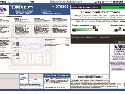 New 2025 Ford F350 Platinum w/ FX4 Off-Road Package image 6