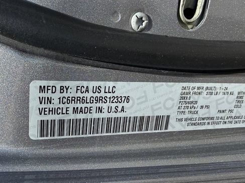 Used 2024 RAM 1500 Warlock RWD image 35