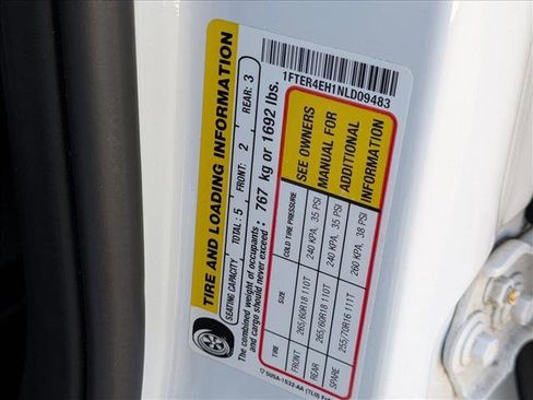 Used 2022 Ford Ranger Lariat w/ Equipment Group 501A High image 18