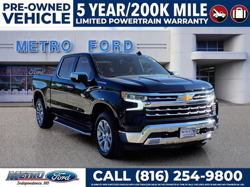 Used 2022 Chevrolet Silverado 1500 LTZ AWD/4WD image 2