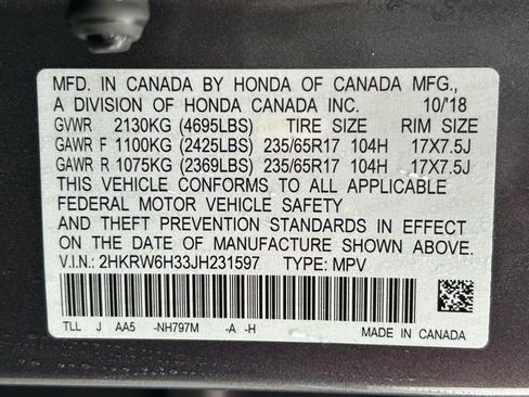 Used 2018 Honda CR-V LX image 14