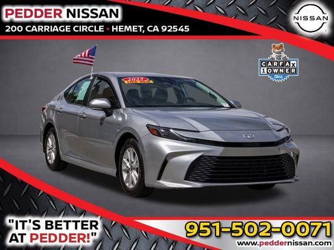 Used 2025 Toyota Camry LE FWD image 1