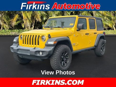 Used 2020 Jeep Wrangler Unlimited Sport S AWD/4WD image 1