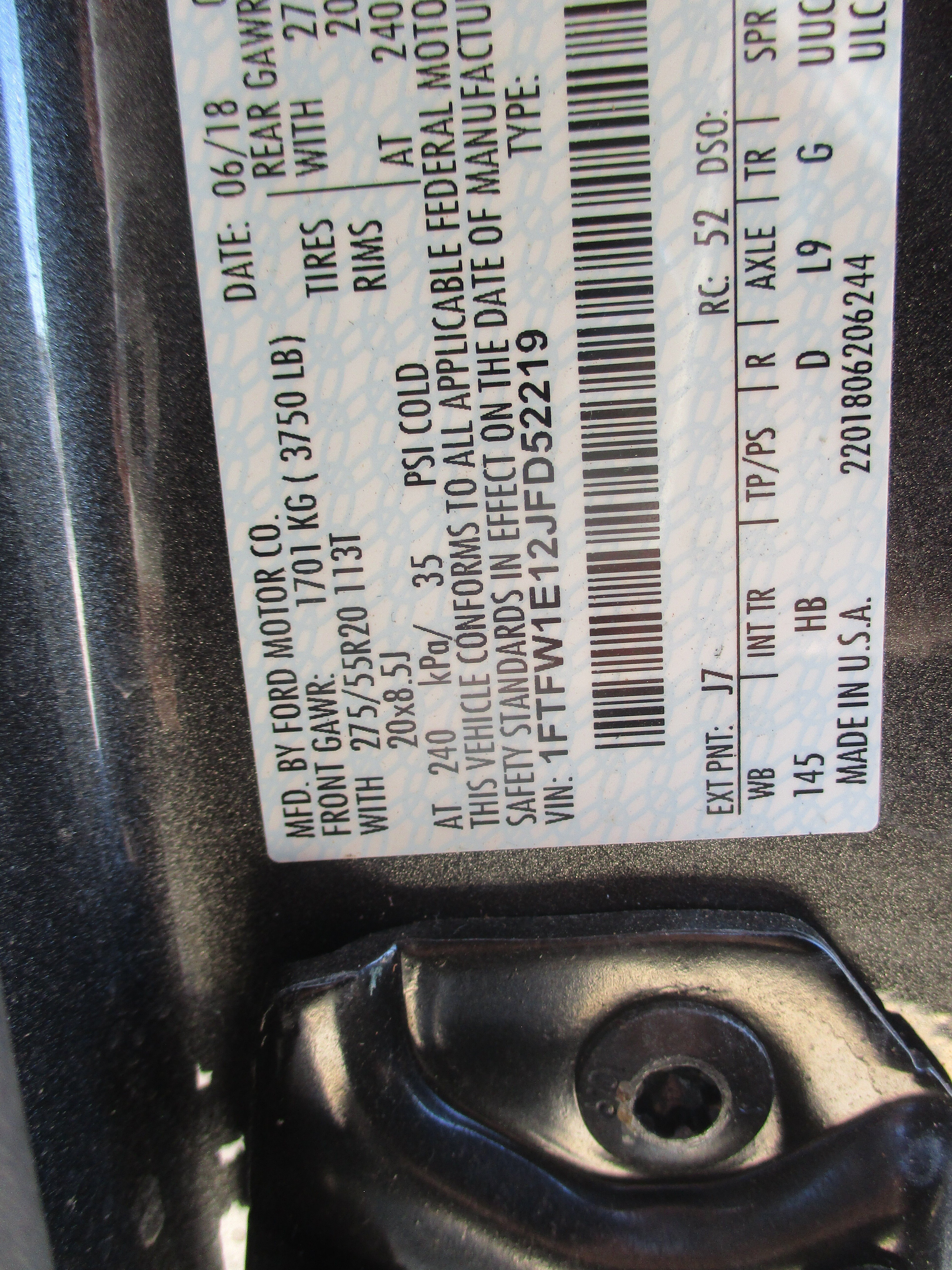 Used 2018 Ford F150 Lariat w/ Equipment Group 502A Luxury AWD/4WD image 32
