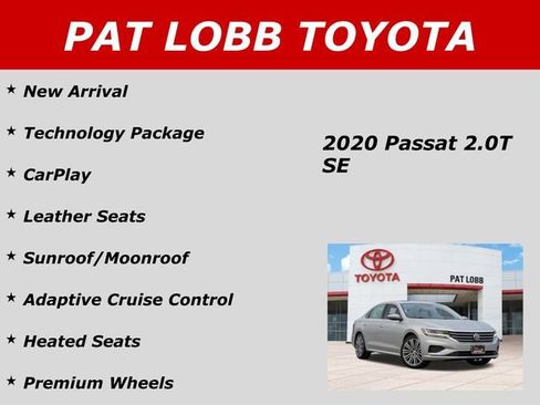 Used 2020 Volkswagen Passat 2.0T SE w/ Sunroof Package image 37