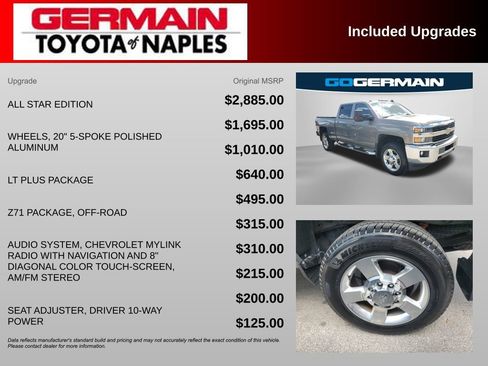 Used 2017 Chevrolet Silverado 2500 LT w/ All Star Edition image 4