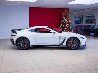 Used 2023 Aston Martin V12 Vantage V12 Factory Satin Lunar White video 2