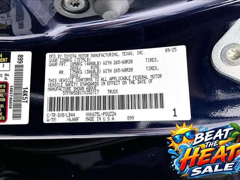 Used 2026 Toyota Tundra 1794 Edition AWD/4WD image 42