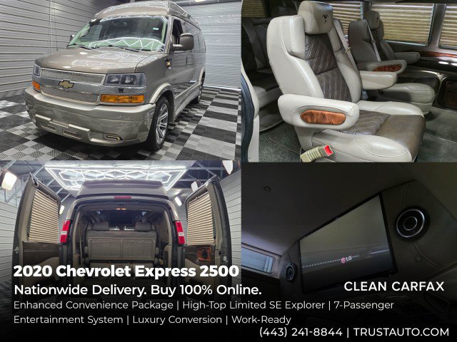 Used 2020 Chevrolet Express 2500 w/ Enhanced Convenience Package RWD image 1