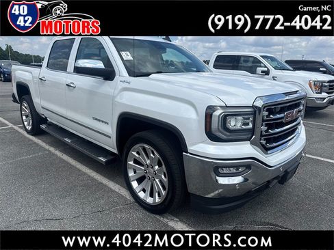 Used 2016 GMC Sierra 1500 SLT w/ Enhanced Driver Alert Package AWD/4WD image 1
