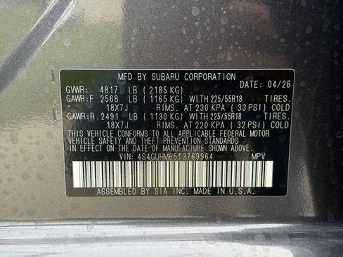 New 2026 Subaru Crosstrek 2.5i Limited AWD/4WD image 31