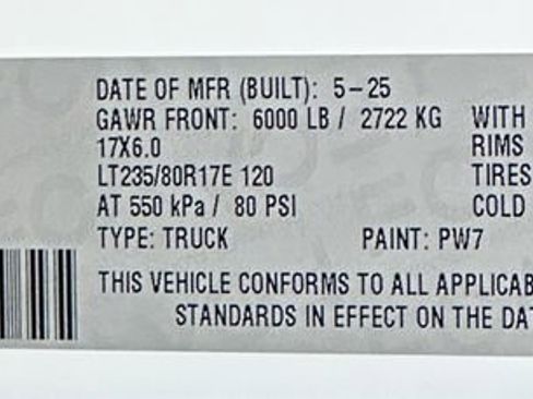 New 2025 RAM 3500 Tradesman image 48