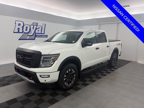 Certified 2023 Nissan Titan PRO-4X w/ Pro-4x Convenience Package AWD/4WD image 1