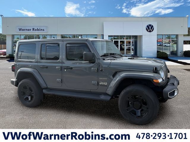 Used 2022 Jeep Wrangler Unlimited Sahara AWD/4WD image 1