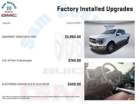 Used 2023 Ford F150 King Ranch w/ Equipment Group 601A High AWD/4WD image 4