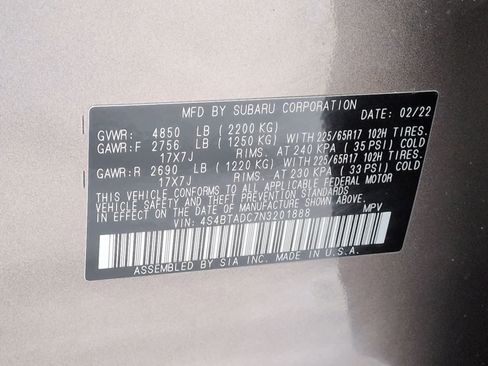 Used 2022 Subaru Outback Premium image 36