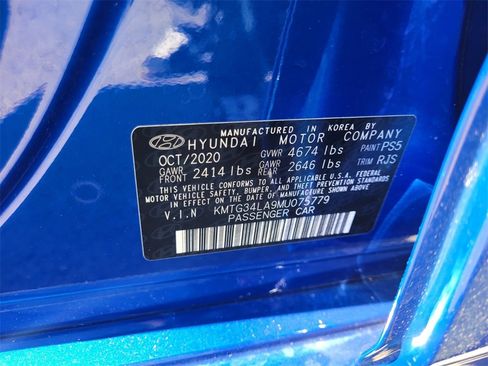 Used 2021 Genesis G70 2.0T w/ Elite Package image 21