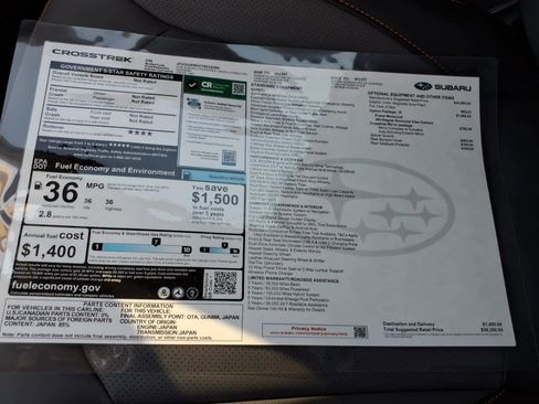 New 2026 Subaru Crosstrek 2.5i Limited AWD/4WD image 40