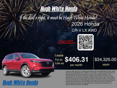 New 2026 Honda CR-V LX