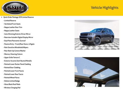 New 2026 Jeep Grand Cherokee Limited Reserve image 3