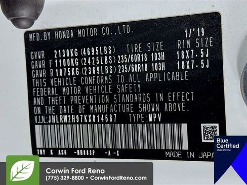 Used 2019 Honda CR-V Touring image 37