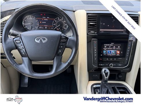 Used 2021 INFINITI QX80 Luxe w/ Cargo Package RWD image 11