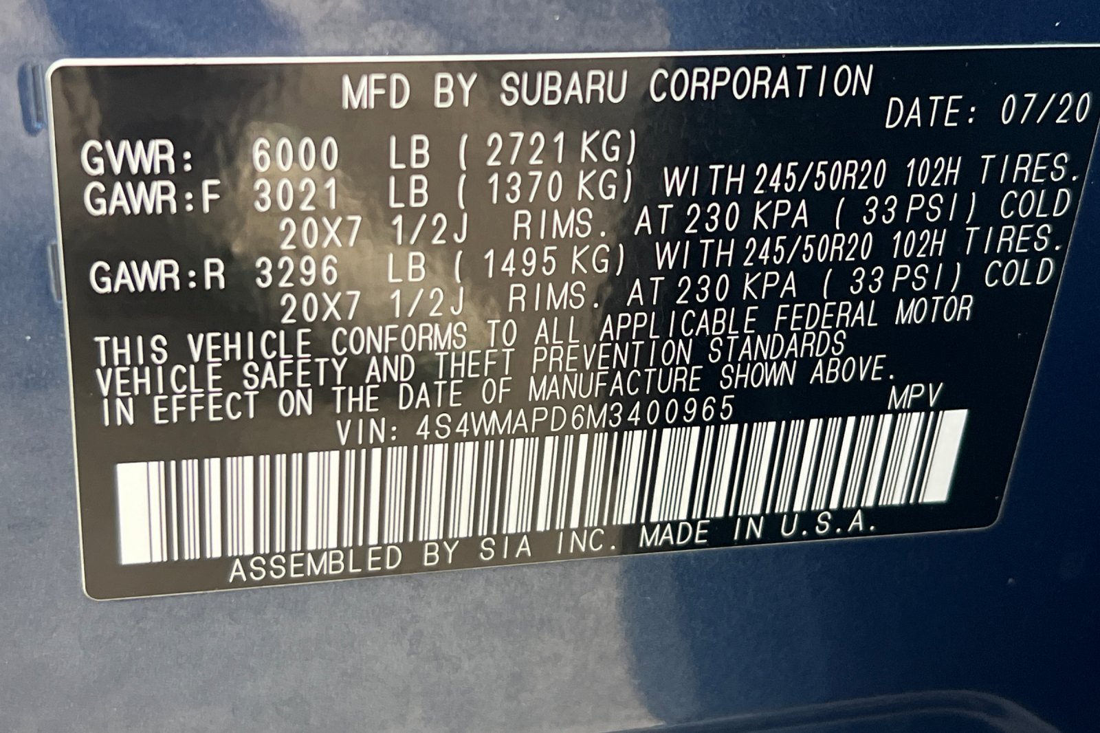 Used 2021 Subaru Ascent Limited w/ Technology Package AWD/4WD image 29