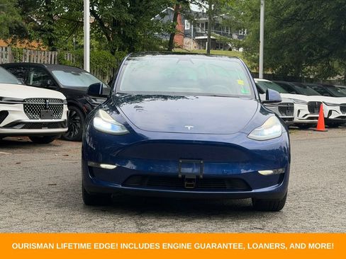 Used 2021 Tesla Model Y Long Range AWD/4WD image 2