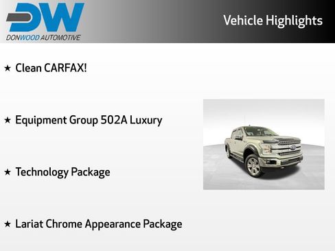 Used 2019 Ford F150 Lariat w/ Equipment Group 502A Luxury AWD/4WD image 3