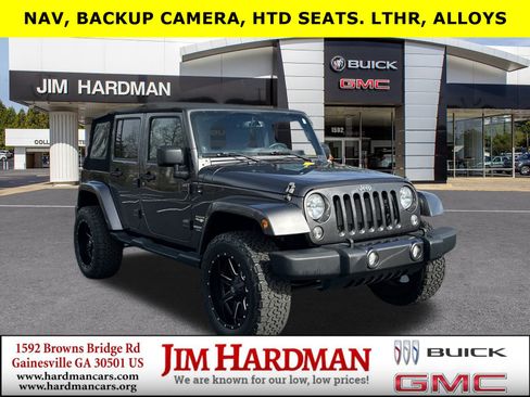 Used 2014 Jeep Wrangler Unlimited Sahara w/ Max Tow Package image 1