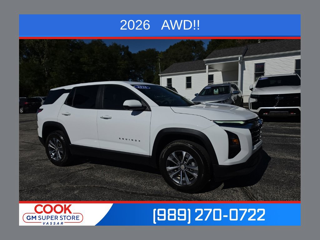 Certified 2026 Chevrolet Equinox LT w/ Convenience Package II AWD/4WD image 1