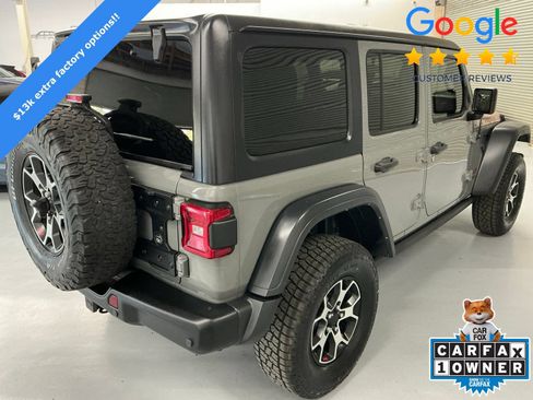 Used 2021 Jeep Wrangler Unlimited Rubicon w/ Steel Bumper Group AWD/4WD image 5