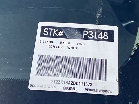 Used 2013 Lexus RX 350 FWD w/ Navigation Pkg image 10