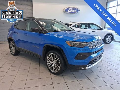 Used 2022 Jeep Compass Limited w/ Elite Group AWD/4WD image 1
