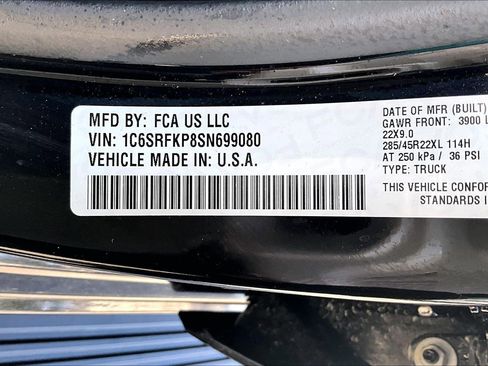 Used 2025 RAM 1500 Tungsten w/ Trailer Tow Group image 30