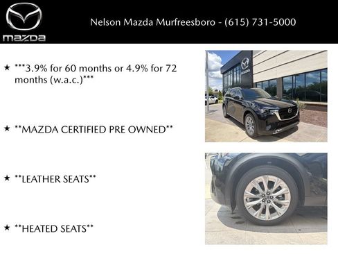 Certified 2026 MAZDA CX-90 3.3 Turbo w/ Premium Plus Pkg AWD/4WD image 34